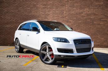AUDI Q7 BARON SILVER MACHINED FACE
